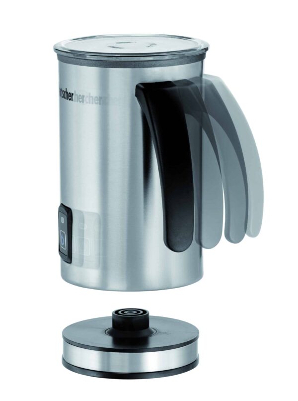 Bartscher Milchaufschäumer aus Edelstahl 600ml Silber NEU – Bild 4