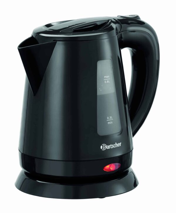 Bartscher Wasserkocher 800 ml Schwarz NEU