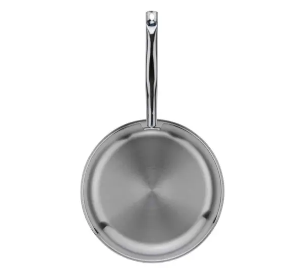 Spring Edelstahl-Pfanne Bratpfanne Serie Vulcano Intense Pro Ø 28 cm Silber – Bild 3