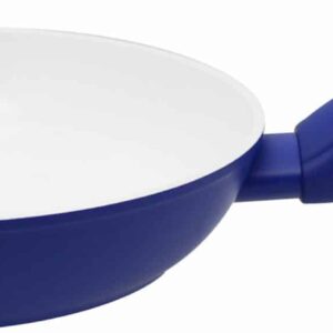 Elo Induktion Bratpfanne Keramik Pure Kolibri Ø 32 cm Blau Weiss NEU