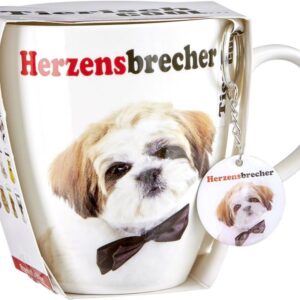 Ritzenhoff Hunde-Tasse Kaffee-Becher Tee-Tasse Jumbo-Becher Havaneser Weiss