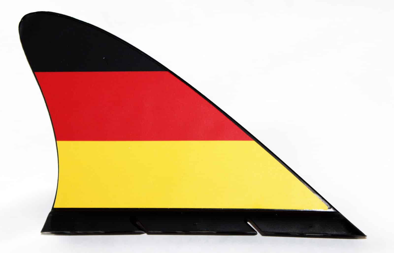 Fussball EM / WM Deutschland Auto Fanartikel Set 2 x Magnetfahne + Winkehand