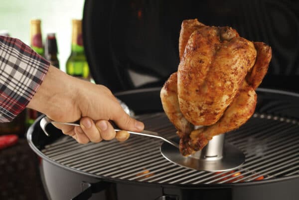 Rösle Hähnchenbräter Hähnchen-Grill-Spieß aus Edelstahl NEU – Bild 5